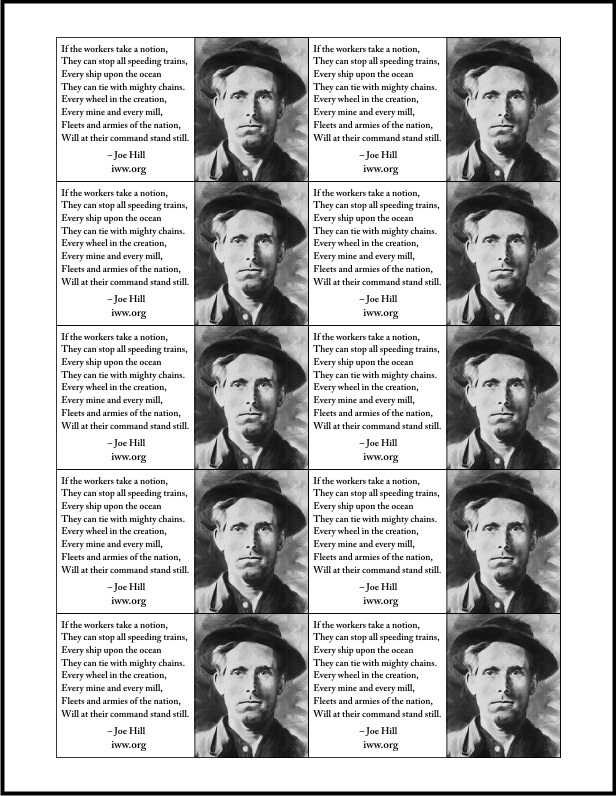 Joe Hill Silent Agitator